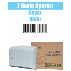 Z Havlu Aparatı Beyaz Vialli