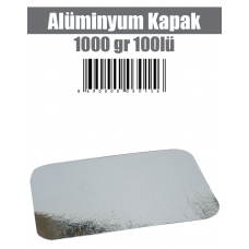 Alüminyum Kapak 1000 gr 100'lü
