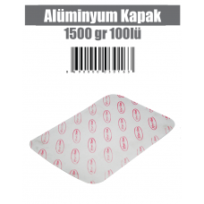 Alüminyum Kapak 1500 gr 100'lü