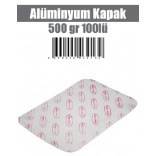 Alüminyum Kapak 500 gr 100'lü