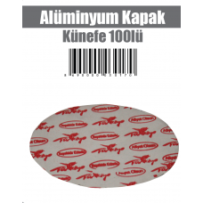 Alüminyum Kapak Künefe 100'lü