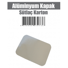 Alüminyum Kapak Sütlaç Karton