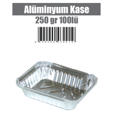 Alüminyum Kase 250 gr 100'lü