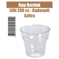 Kup Bardak 50'li 220 cc Kademeli Safira