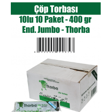 Çöp Torbası 10'lu 10 Paket 400 gr End. Jumbo Torba