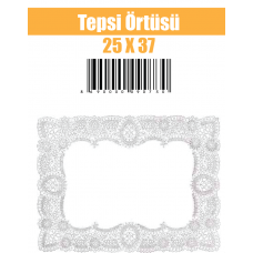 Tepsi Örtüsü 25x37