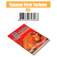 Yanmaz Fırın Torbası 8'li