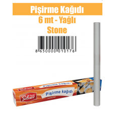 Pişirme Kağıdı 6mt Yağlı Stone