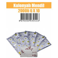 Kolonyalı Mendil 2000'li 6x10