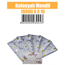 Kolonyalı Mendil 1000'li 6x10