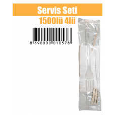 Servis Seti 1500'lü 4'lü