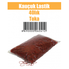 Kauçuk Lastik 40'lik Toka