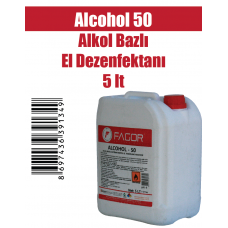 Alcohol 50 Alkol Bazlı Yüzey Dezenfektanı 5 lt