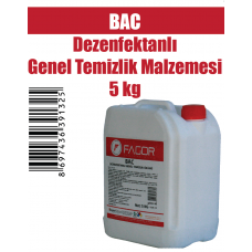 BAC Dezenfektanlı Genel Temizlik Malzemesi 5 Kg