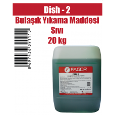 Dish-2 Bulaşık Yıkama Maddesi Sıvı 20 Kg