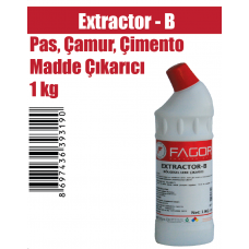 Extractor -B Pas,Çamur,Çimento Madde Çıkarıcı 1Kg