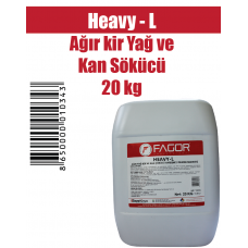 Heavy -L Ağır kir Yağ ve Kan Sökücü 20 Kg