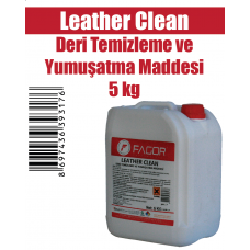Leather Clean Deri Temizleme ve Yumuşatma Maddesi 5 Kg