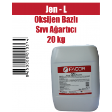 Jen -L Oksijen Bazlı Sıvı Ağartıcı 20 Kg