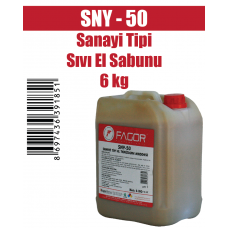 SNY -50 Sanayi Tipi Sıvı El Sabunu 6 Kg