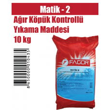 Matik -2 Ağır Köpük Kontrollü Yıkama Maddesi 10 Kg