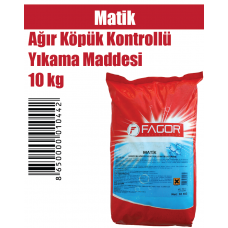 Matik Ağır Köpük Kontrollü Yıkama Maddesi 10 Kg