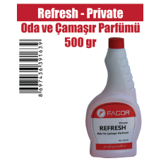 Refresh - Private Oda ve Çamaşır Parfümü 500 Gr