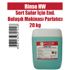 Rinse HW Sert Sular İçin End. Bulaşık Makinası Parlatıcı 20 Kg