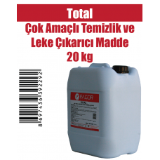 Total Çok Amaçlı Temizlik ve Leke Çıkarıcı Madde 20 Kg
