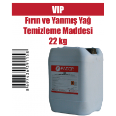 VIP Fırın ve Yanmış Yağ Temizleme Maddesi 22 Kg