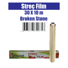 Streç Film 30 x 10 m - Broken Stone