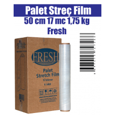 Palet Streç Film 50 cm 17 mc 1,75 kg Fresh 