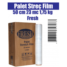 Palet Streç Film 50 cm 23 mc 1,75 kg Fresh 