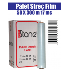 Palet Streç Film 50 x300 m 17 mc