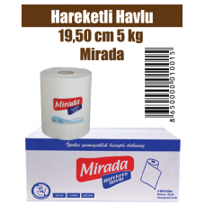 Hareketli Havlu 19,50 cm 5 kg Mirada 