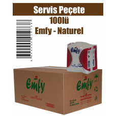 Servis Peçete 100lü Emfy - Naturel