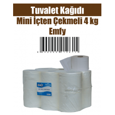 Tuvalet Kağıdı Mini İçten Çekmeli 4 kg Emfy