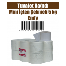 Tuvalet Kağıdı Mini İçten Çekmeli 5 kg Emfy