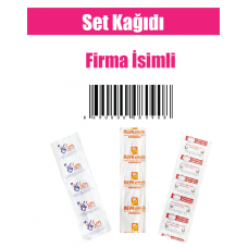 Set Kağıdı Firma İsimli