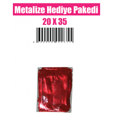Metalize Hediye Paketi 20 x35