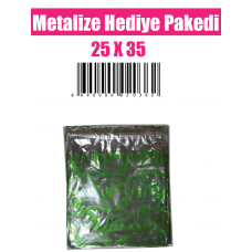 Metalize Hediye Paketi 25 x35