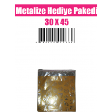 Metalize Hediye Paketi 30 x45