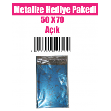 Metalize Hediye Paketi 50 x70 Açık