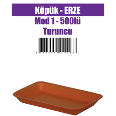 Köpük -ERZE Mod 1- 500lü Turuncu - 1000 gr