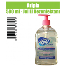 Gripix 500 ml -Jel El Dezenfektanı