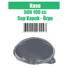 Kase 50 li 100 cc Sup Kapak - Özge