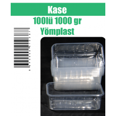 Kase 100 lü 1000 gr Yömplast