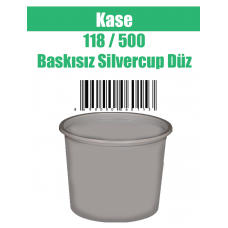 Kase 118 /500 Baskısız Silvercup Düz