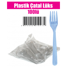 Plastik Çatal Lüks 100lü