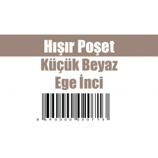 HIşır Poşet Küçük Beyaz Ege İnci